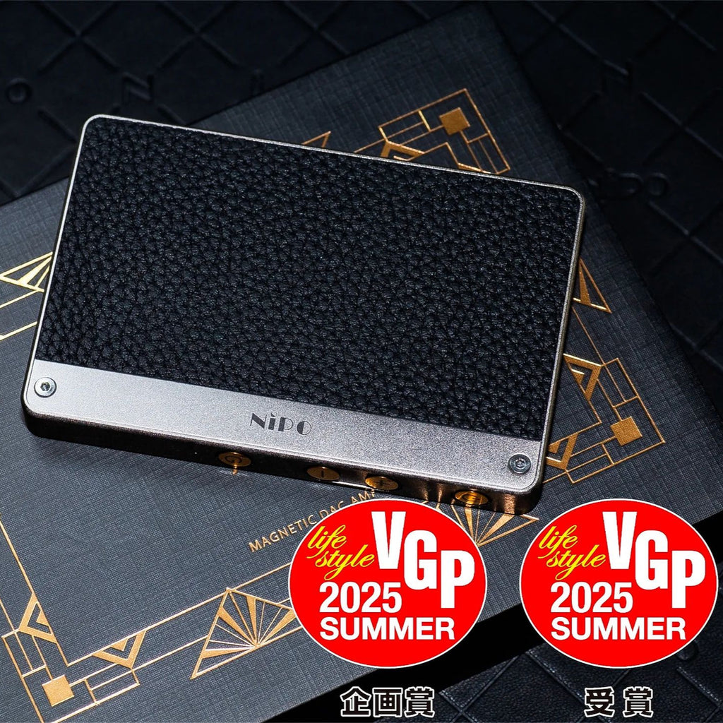 NiPO A100 - 磁吸便攜解碼耳擴 SILVER