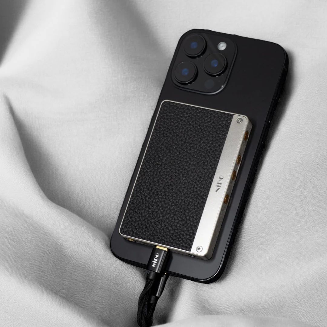 NiPO A100 - 磁吸便攜解碼耳擴 SILVER