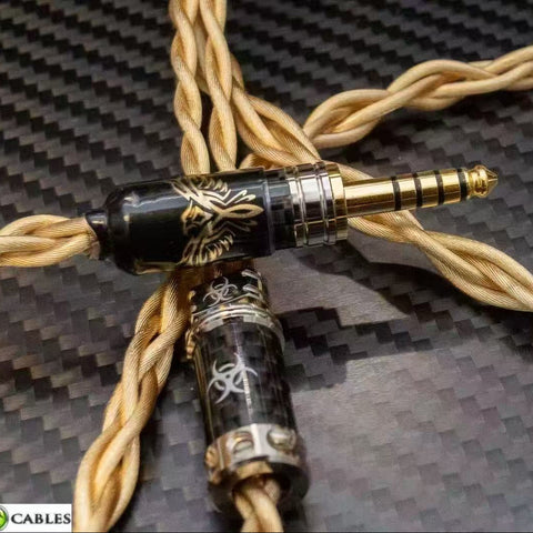 【公價貨品】Phoenix V3 21awg Litz OCC Cryo Gold plated silver 2025(Versa 4.4mm) 接受預訂中，大約等一個月