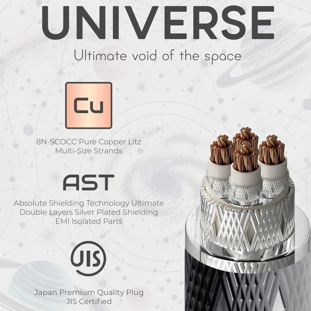Cross Lambda Universe Jumper 4.4mm to 4.4mm or 3.5mm to 3.5mm