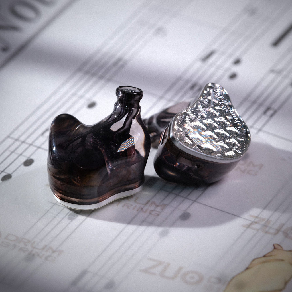 Zuo DrumString 左宮羽 Listenvale聆川（骨傳導x1,平板x1,動鐵x2,動圈x1)入耳式耳機