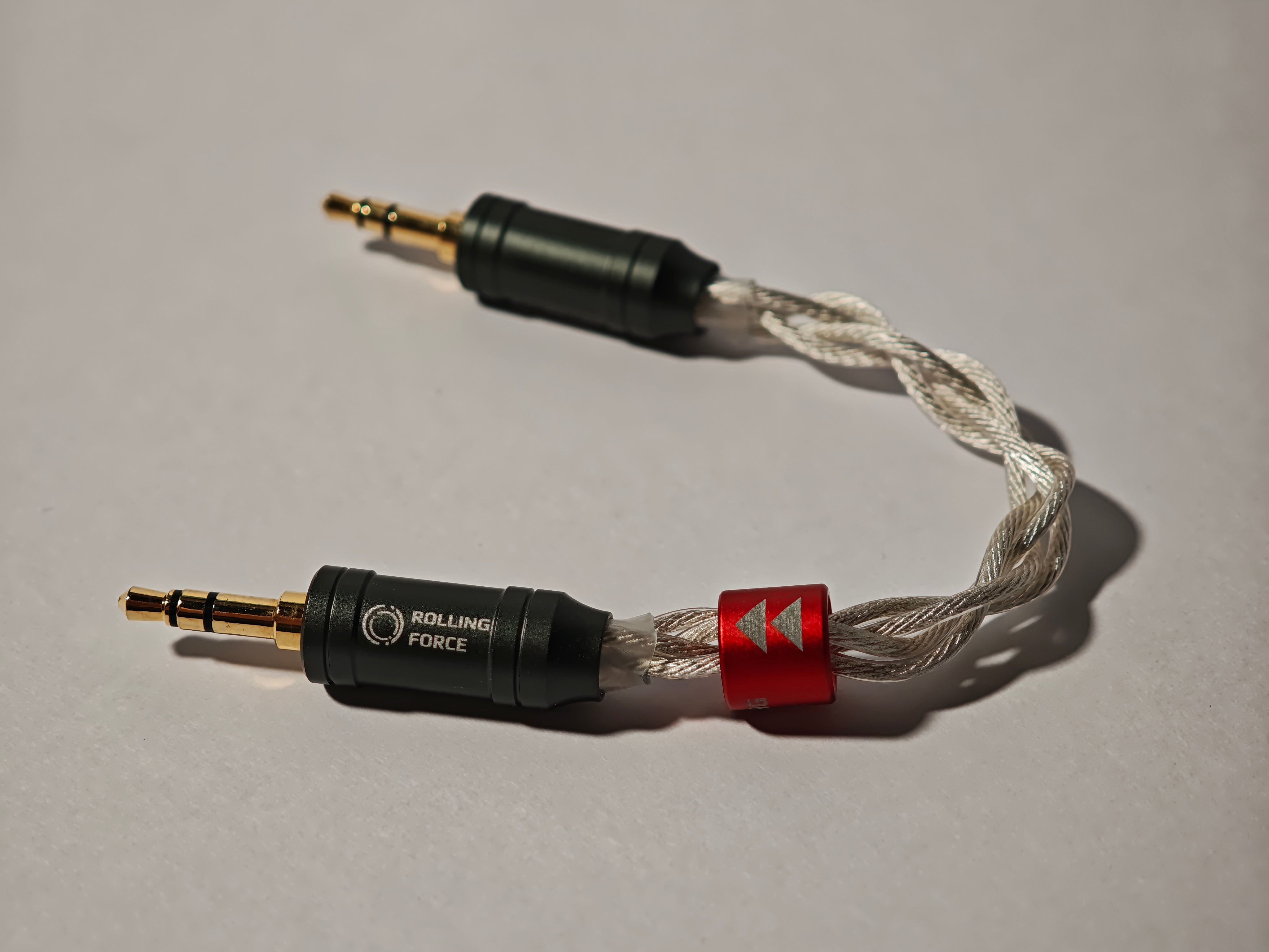 Rolling Force Diamond 6N單晶銀對錄線 (10CM)