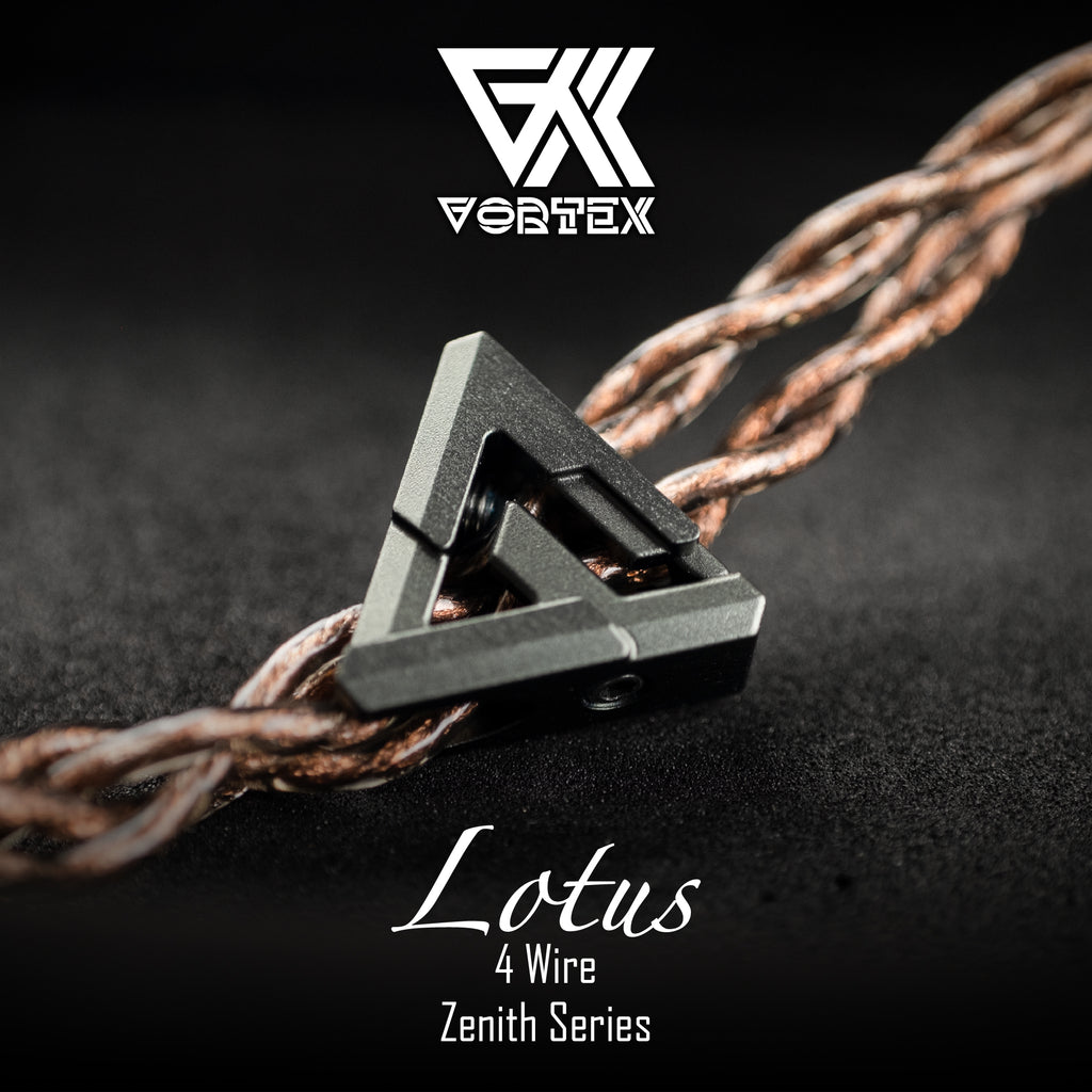 Vortex Zenith Series‑Lotus耳機升級線 （4wire & 8wire)