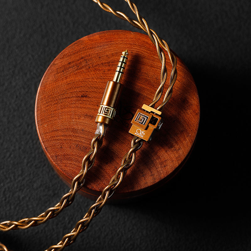 Shanling×瞬聲Flash Acoustic「焦尾」EL1000五重導體2pin 4.4mm 耳機升級線