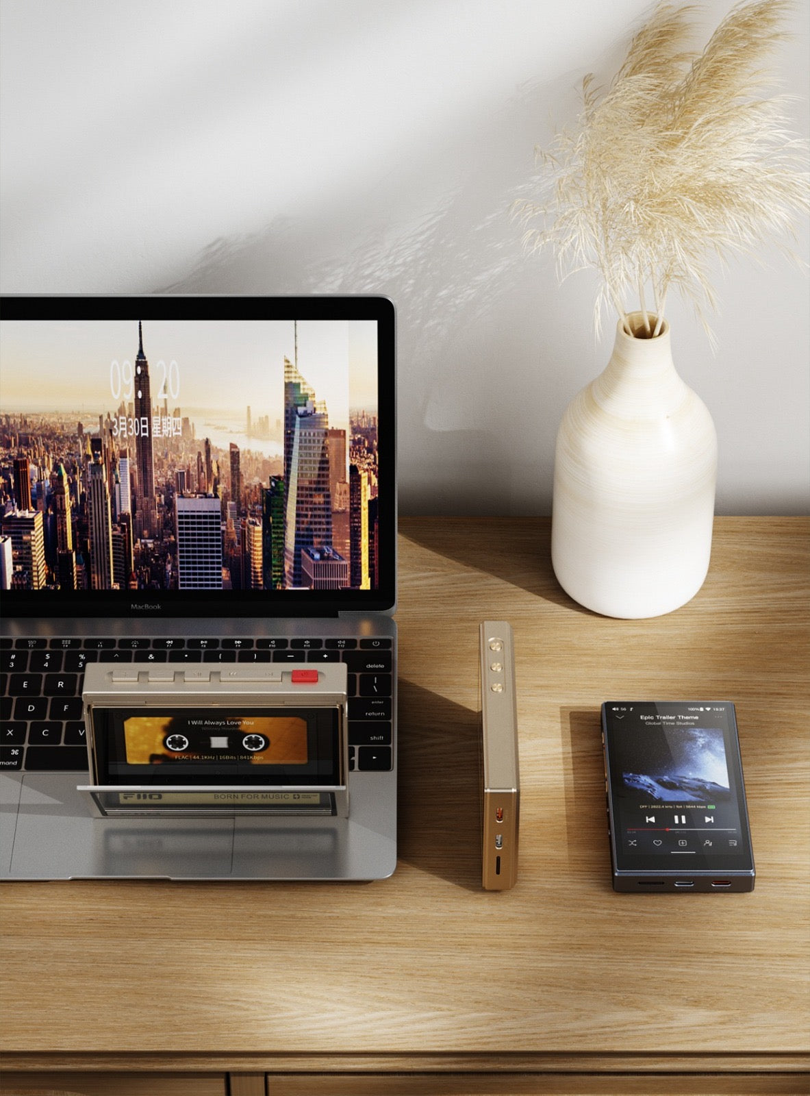 FiiO SK-M21C (M21磁帶仿形殼) FiiO M21專用配件