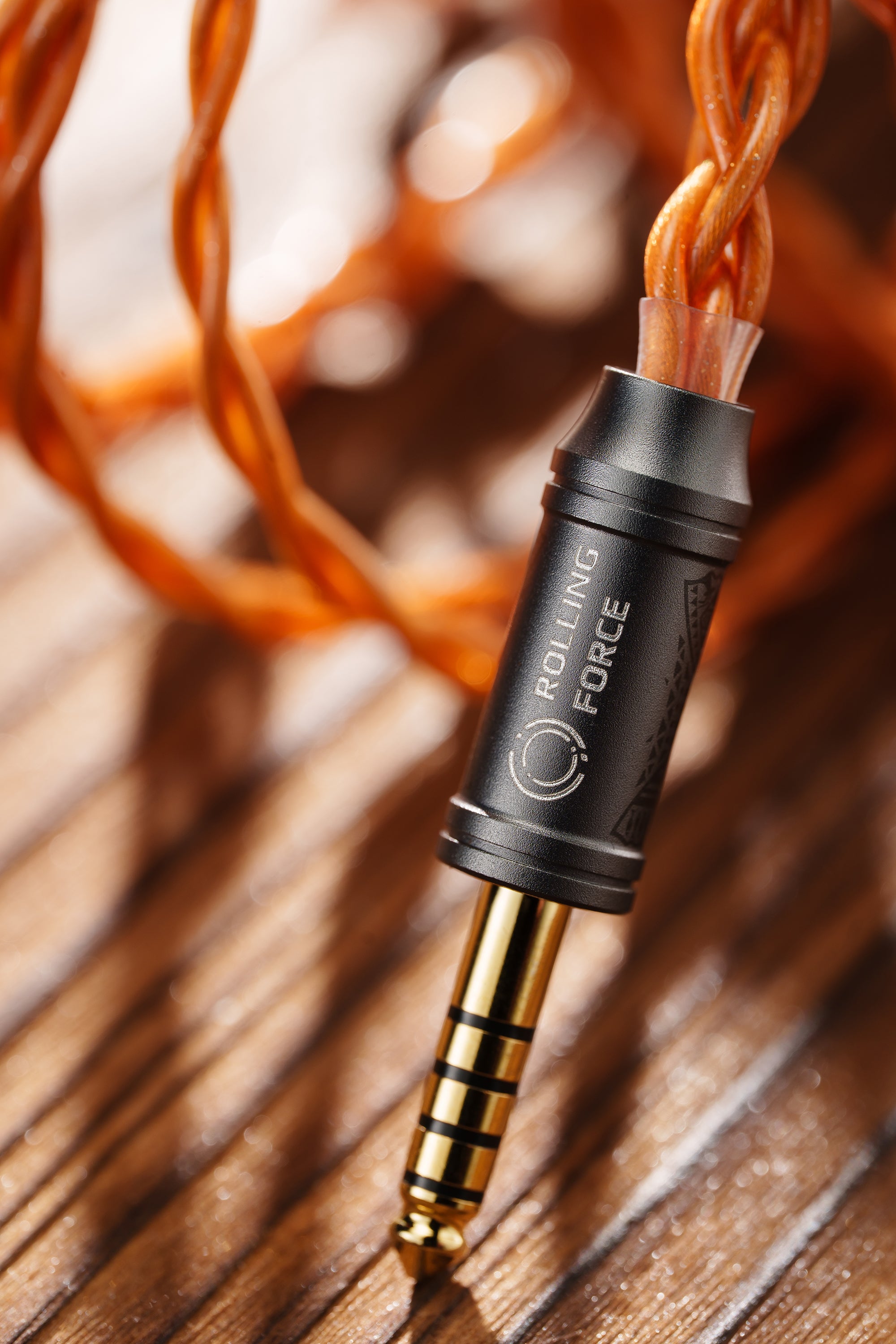 Rolling Force Amber 耳機升級線