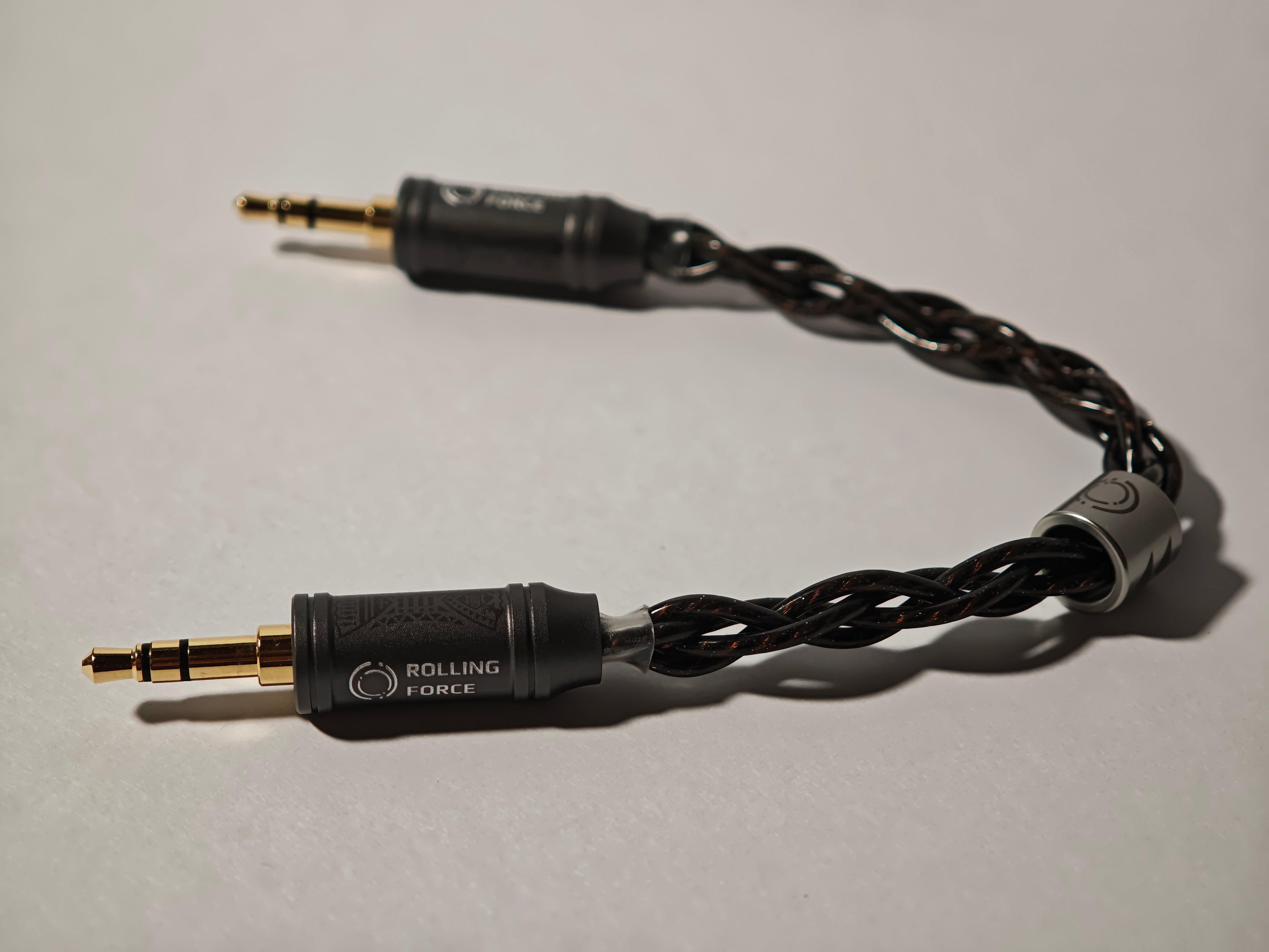 Rolling Force Choco 4N+5N無氧銅耳機對錄線 (10CM)