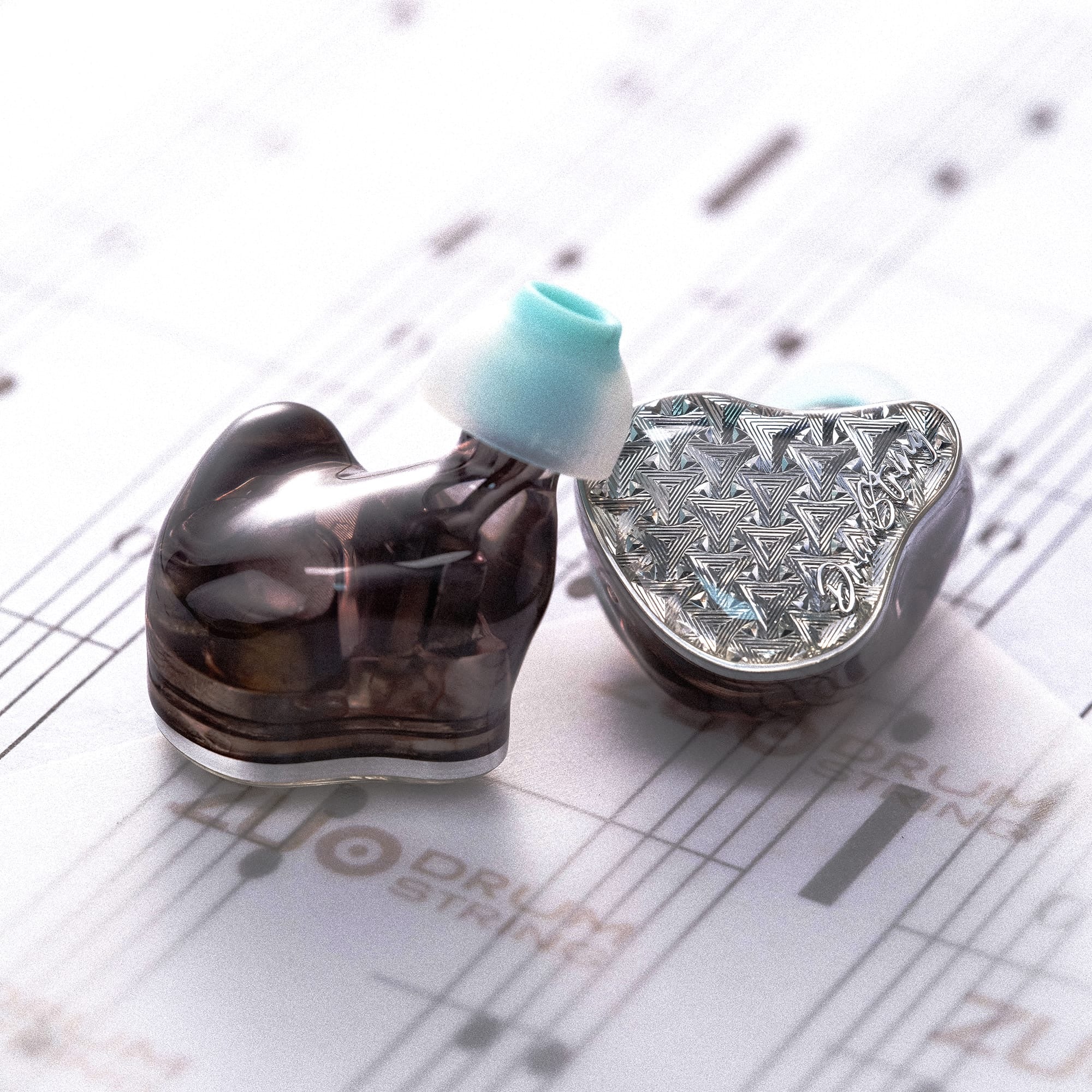 Zuo DrumString 左宮羽 Listenvale聆川（骨傳導x1,平板x1,動鐵x2,動圈x1)入耳式耳機