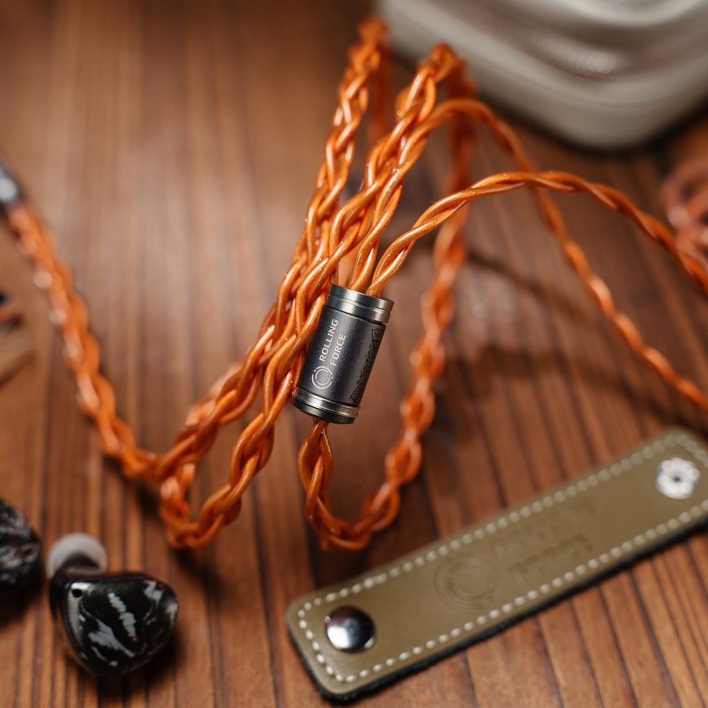 Rolling Force Amber 耳機升級線