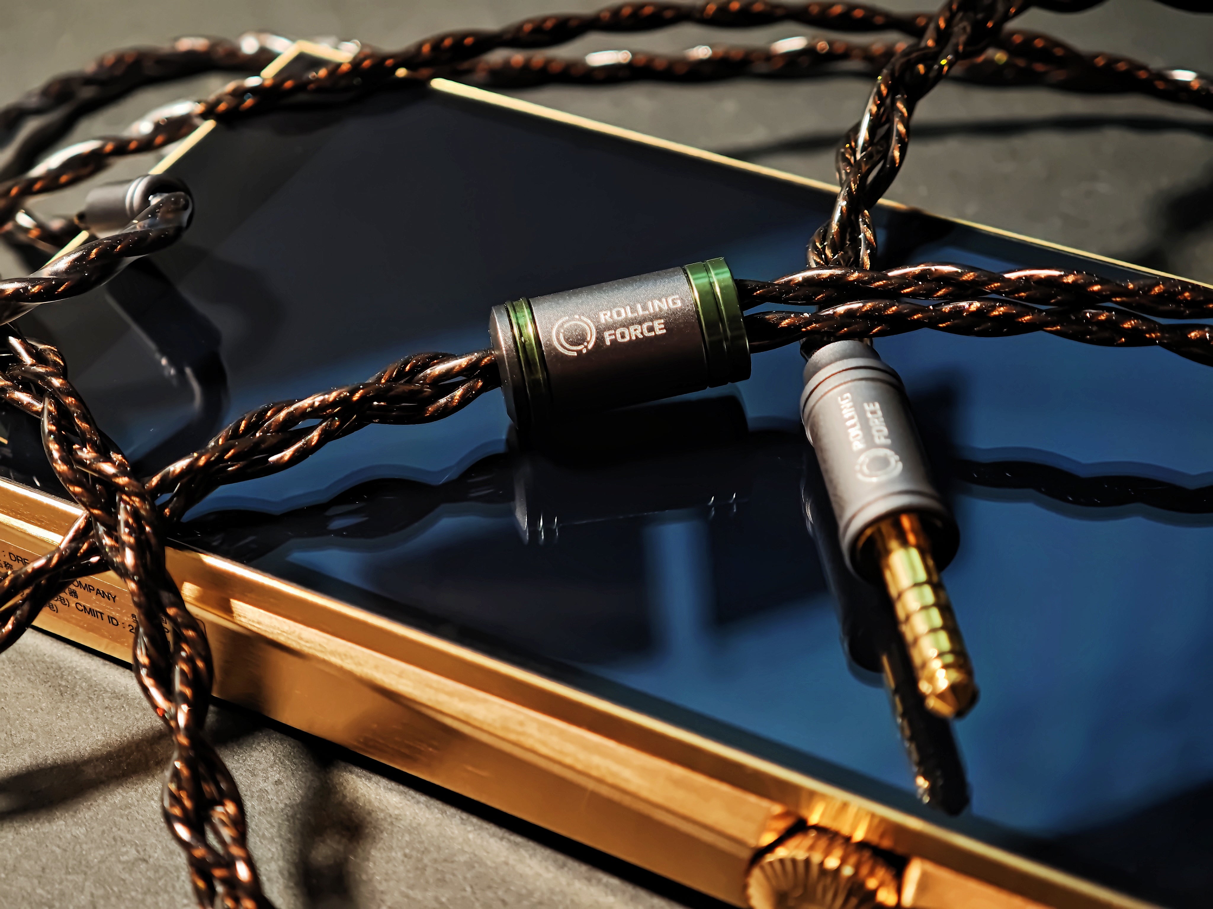 Rolling Force Olive 無氧銅耳機升級線