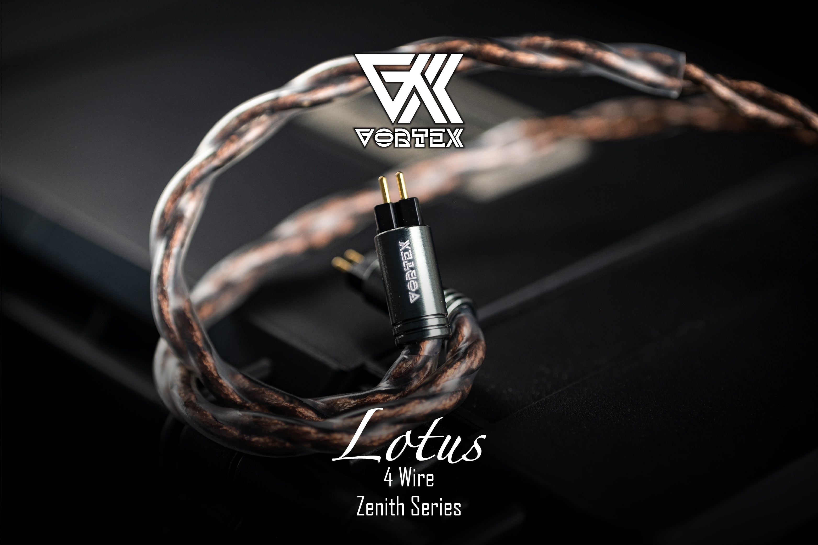 Vortex Zenith Series‑Lotus耳機升級線 （4wire & 8wire)