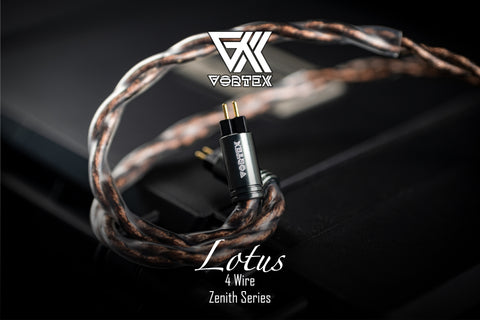 Vortex Zenith Series‑Lotus耳機升級線 （4wire & 8wire)