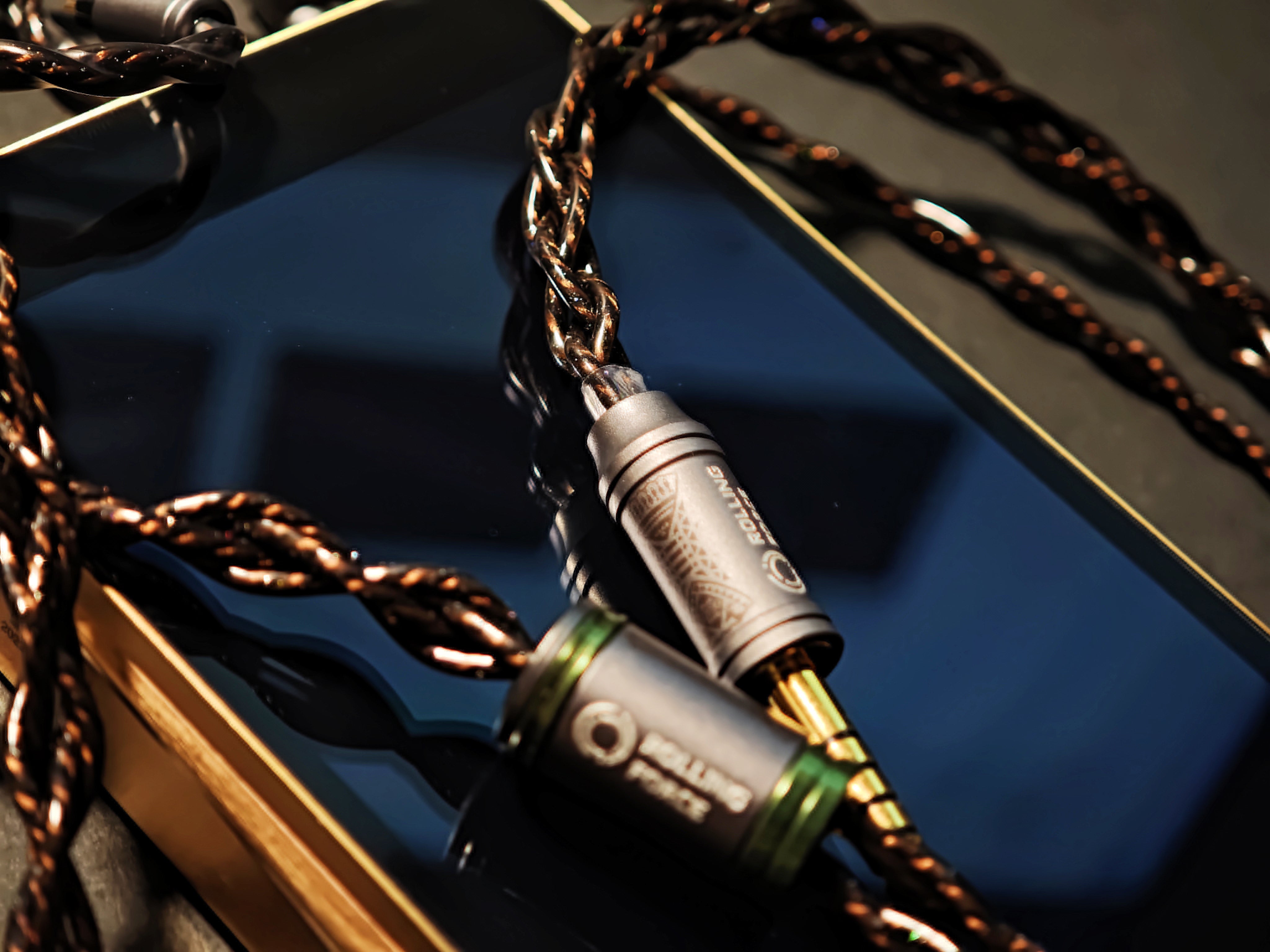 Rolling Force Olive 無氧銅耳機升級線