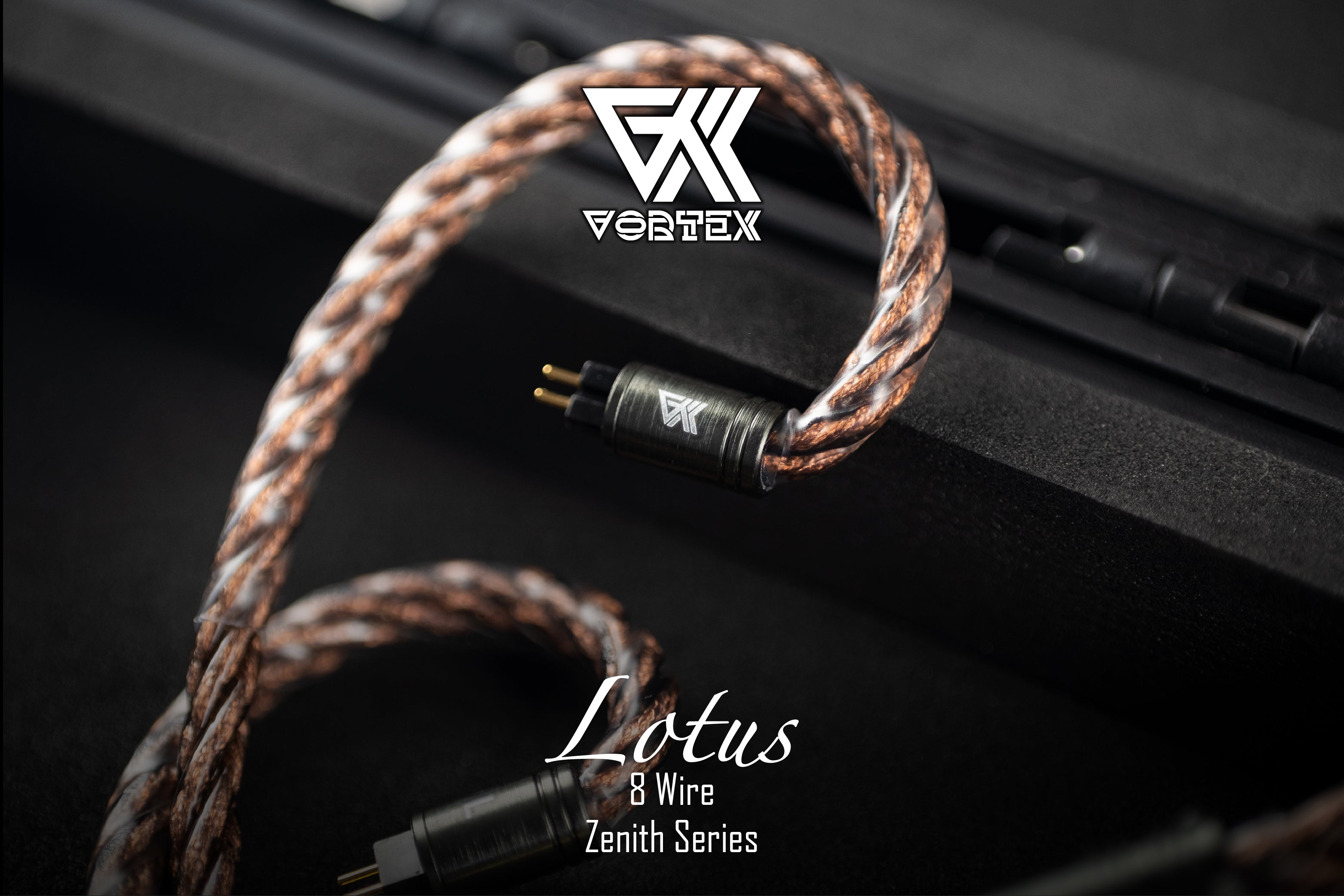 Vortex Zenith Series‑Lotus耳機升級線 （4wire & 8wire)