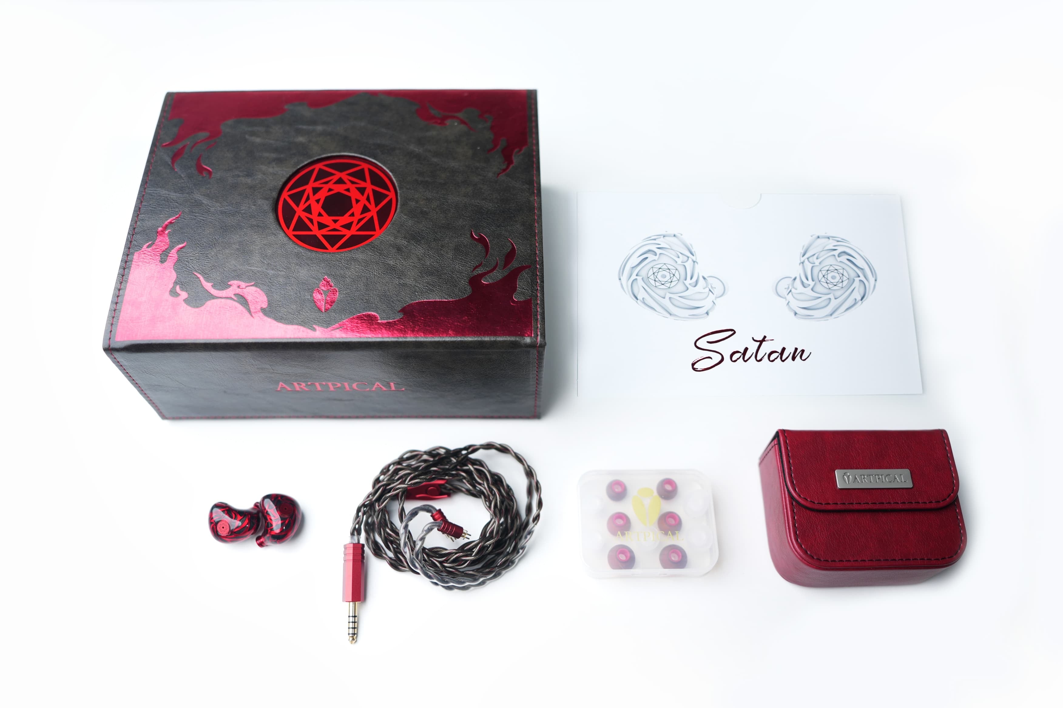 (6月初到貨，接受預售中）Artpica Audio Satan 撒但 2圈4鐵4平板，混合架構入耳式耳機