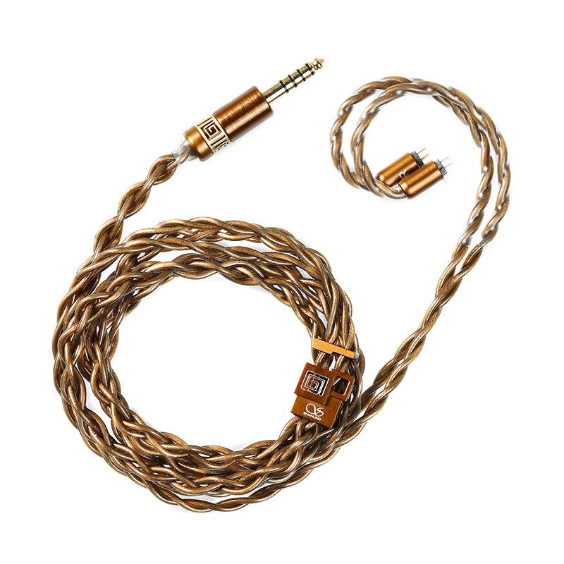 Shanling×瞬聲Flash Acoustic「焦尾」EL1000五重導體2pin 4.4mm 耳機升級線