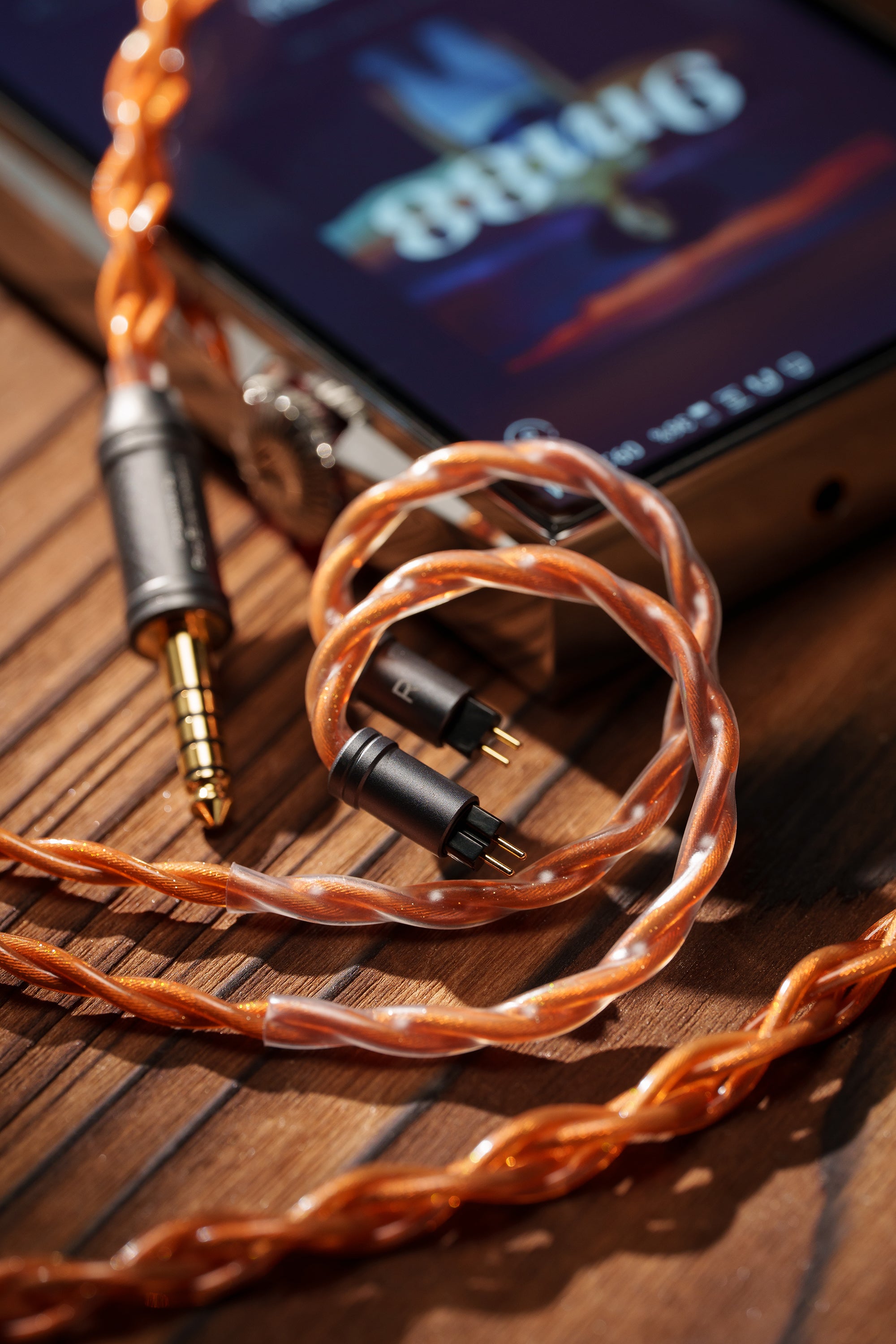 Rolling Force Amber 耳機升級線