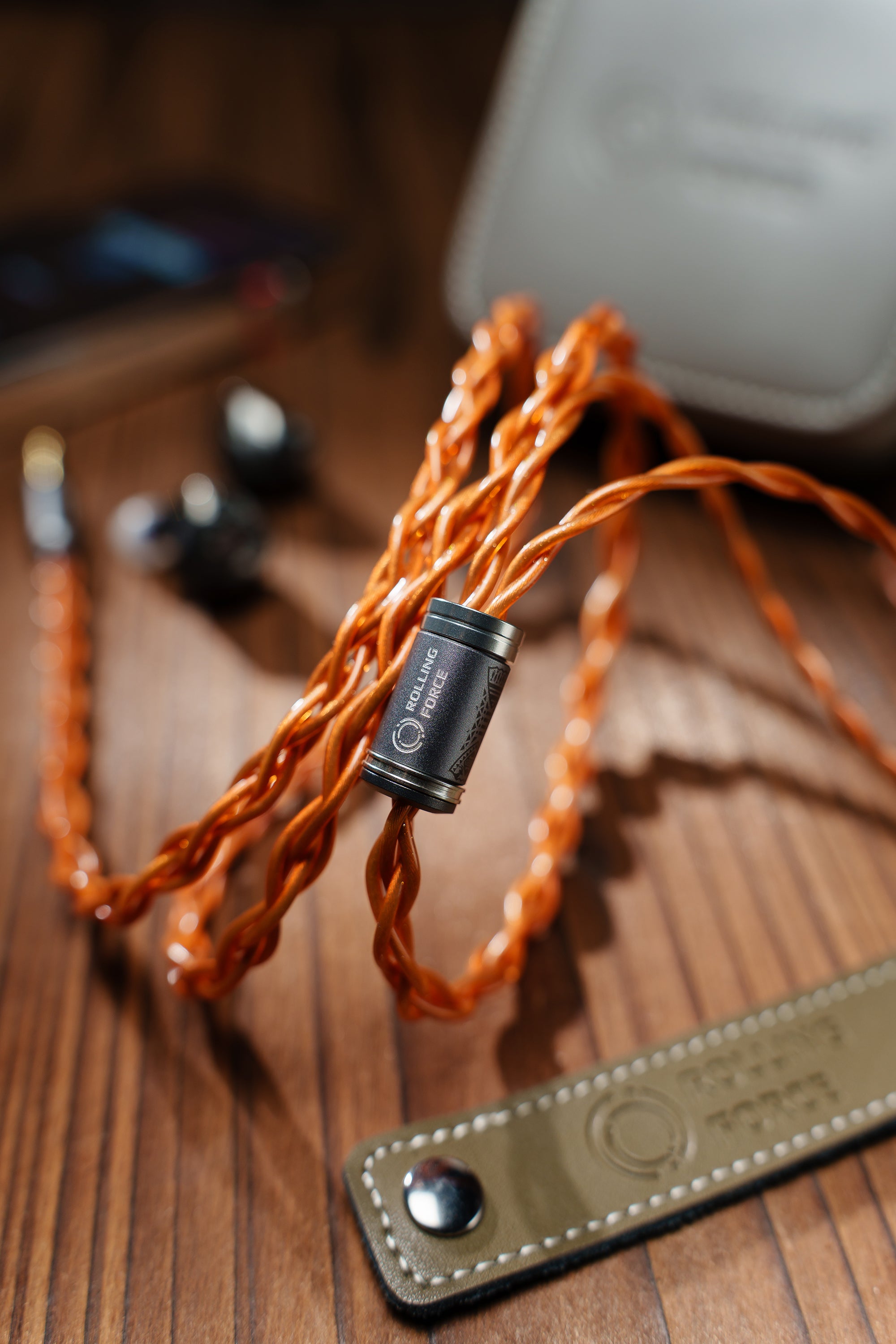Rolling Force Amber 耳機升級線