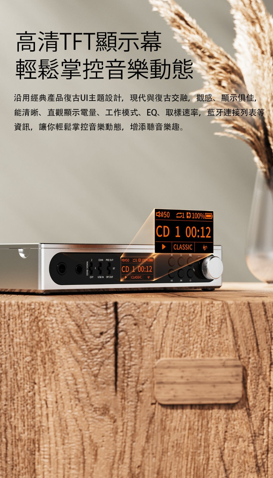 Fiio DM15 AKM (便攜身歷聲CD播放機)