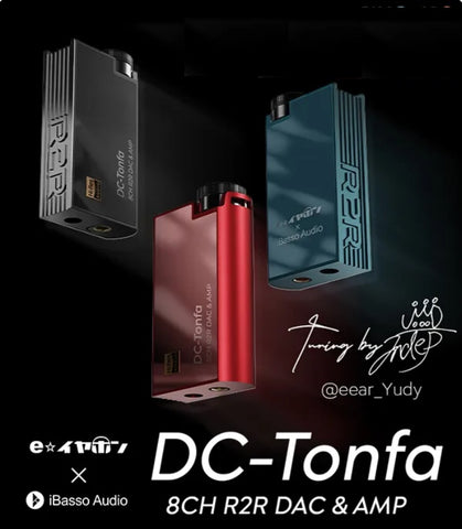 iBasso DC-Tonfa (8路R2R 真平衡全差分架構)
顏色：黑色/ 藍色/ 紅色