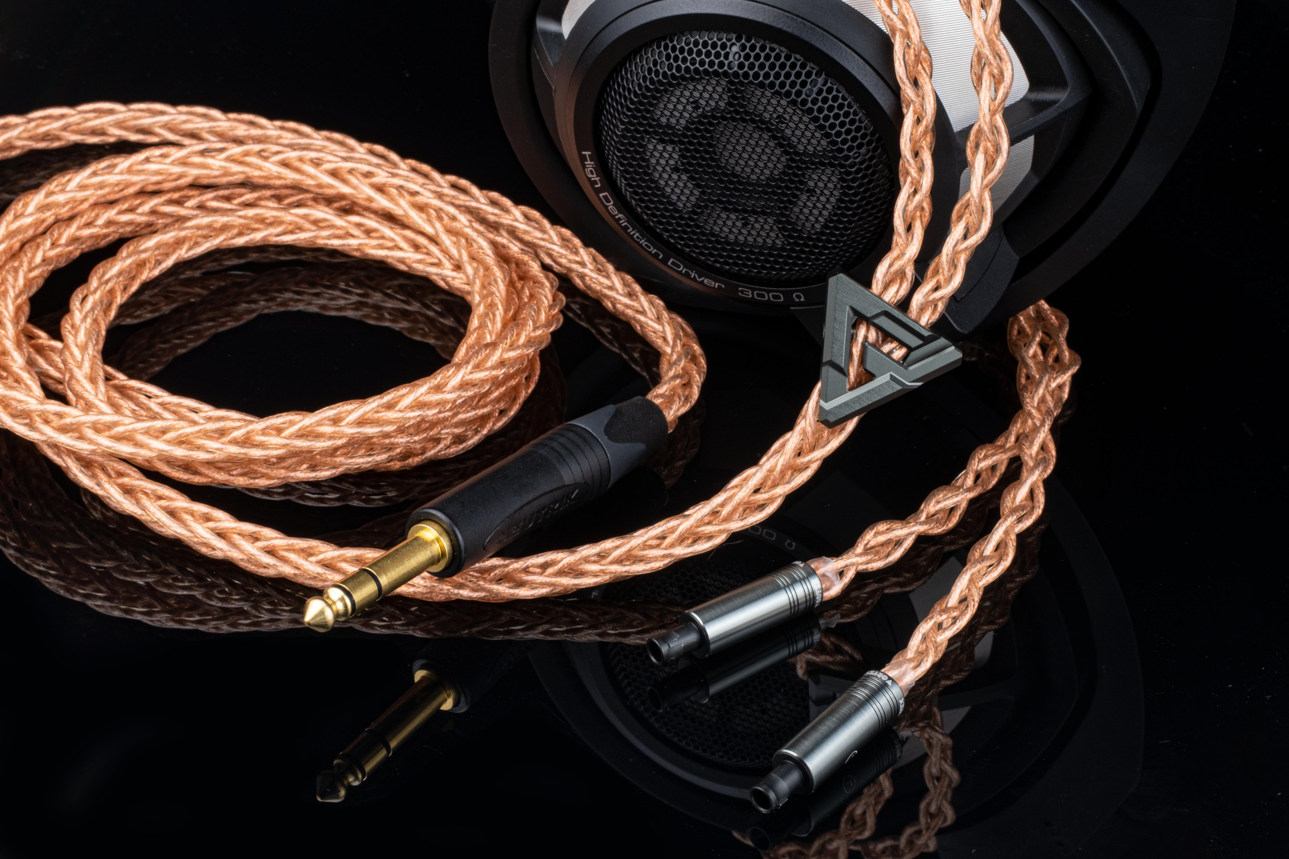 Vortex cables RADIUS為HD800s頭戴式耳機打造專屬升級線8wire 1.8m（接受預訂，月尾到貨）