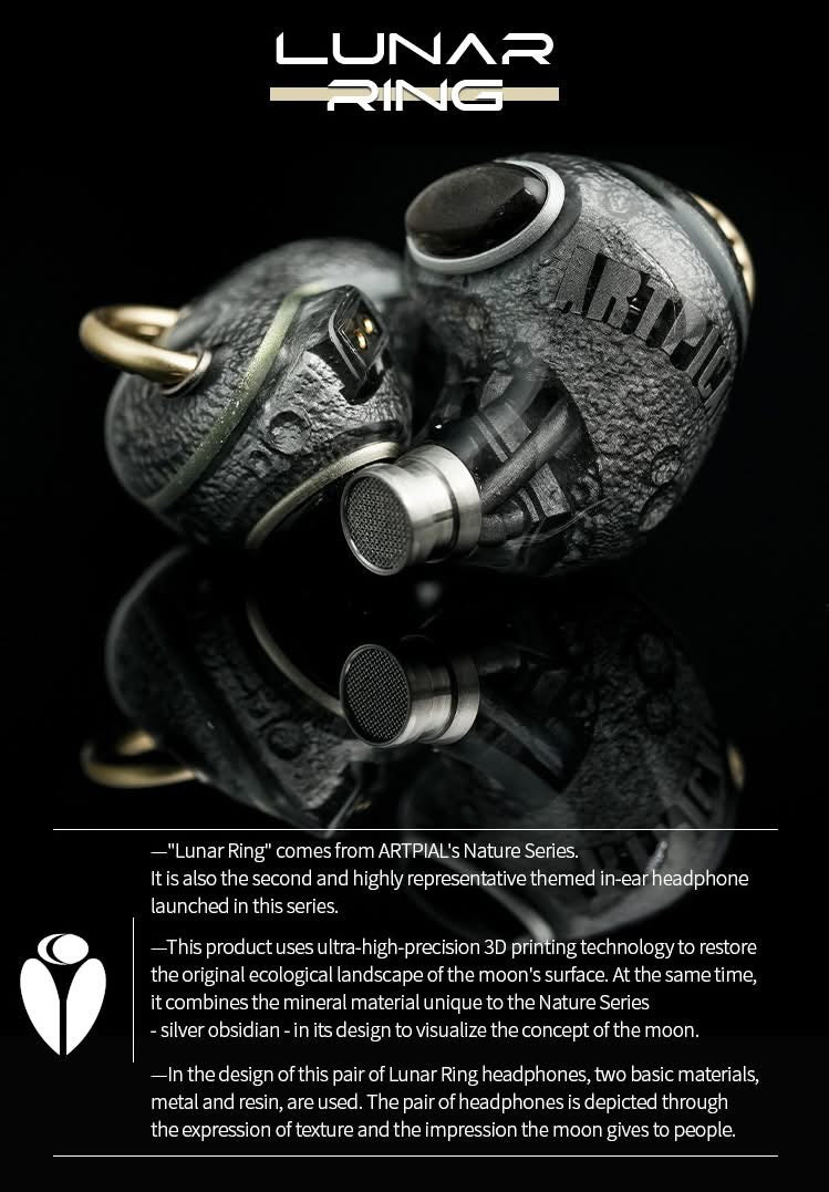 Artpical Lunar Ring月環 2微平板1動鐵1動圈