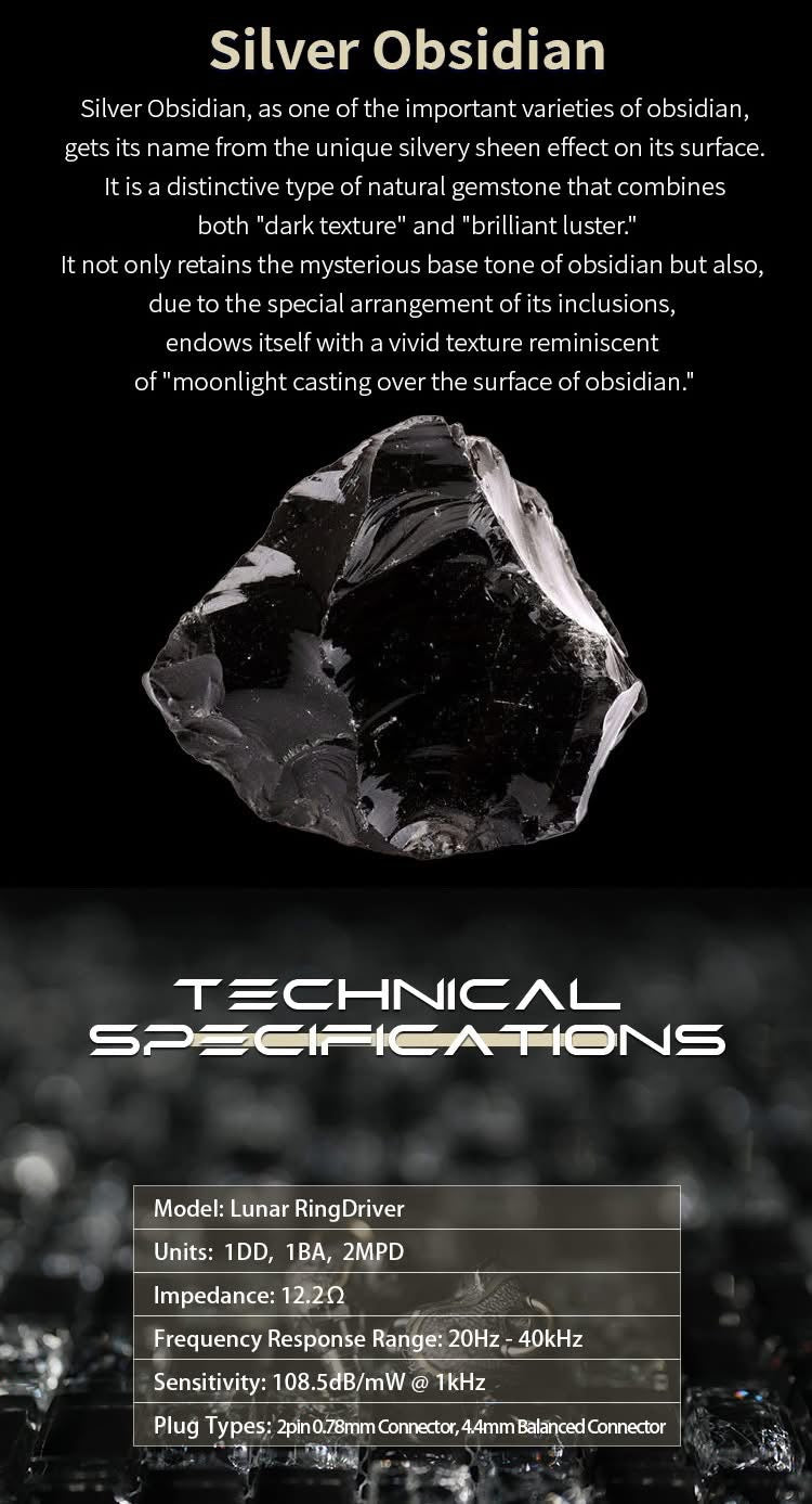 Artpical Lunar Ring月環 2微平板1動鐵1動圈