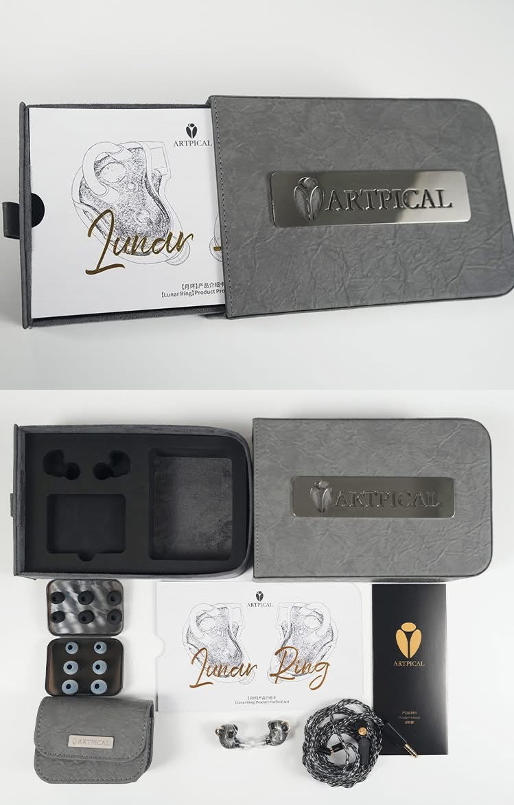 Artpical Lunar Ring月環 2微平板1動鐵1動圈