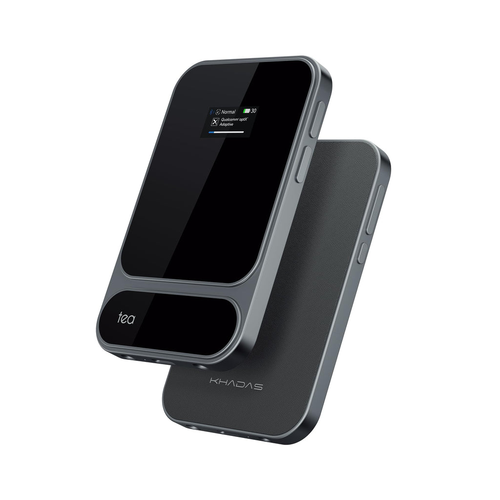 Khadas Tea Pro (3.5mm + 4.4mm超薄磁吸藍芽解碼耳放) Hi-Fi，隨時開啟 ~ 好聲音