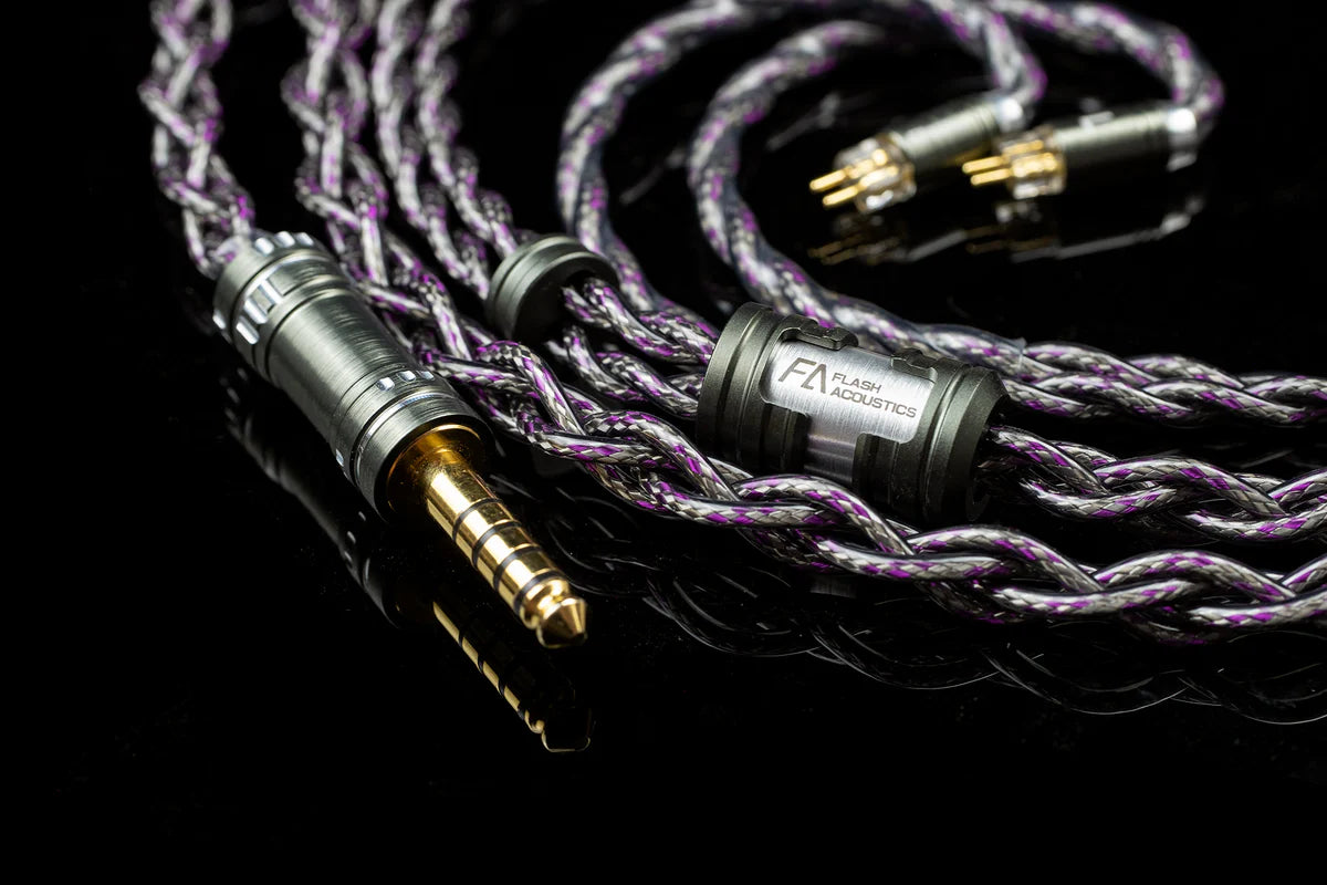 FLASH ACOUSTICS
Thunderstorm雷暴 4.4mm 耳機升級線