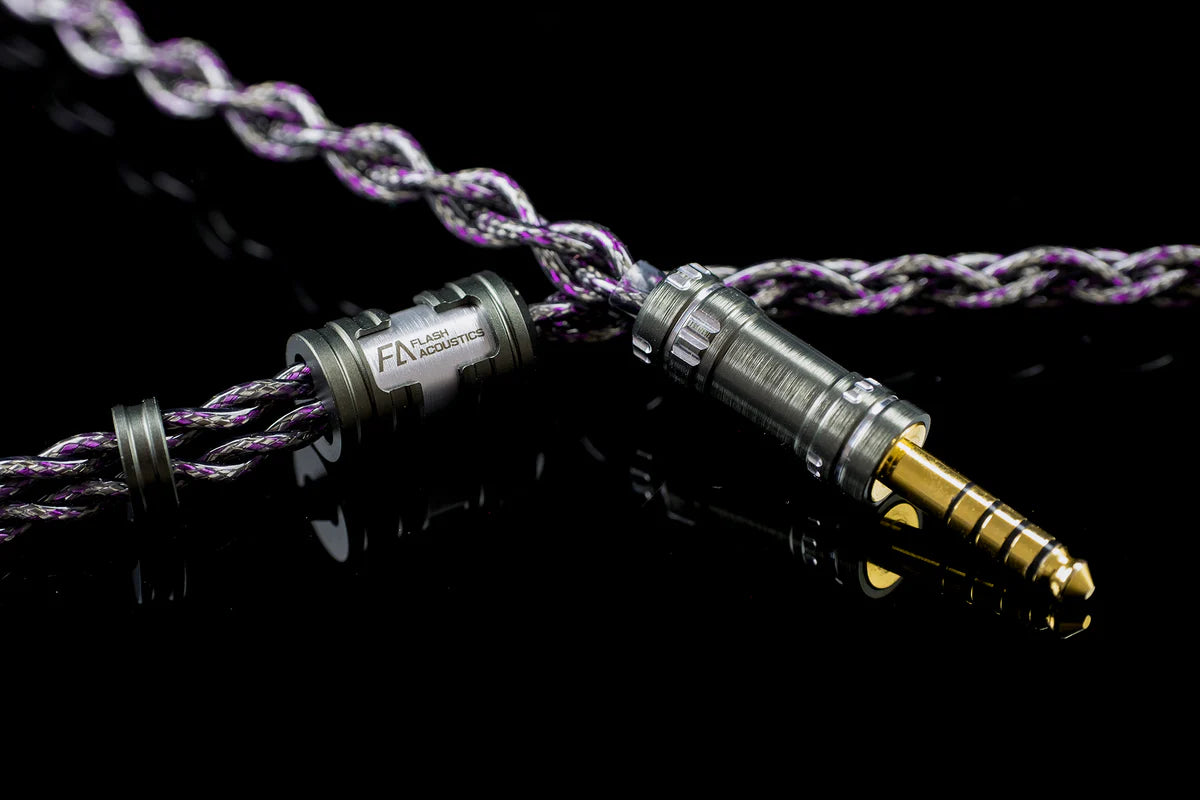 FLASH ACOUSTICS
Thunderstorm雷暴 4.4mm 耳機升級線