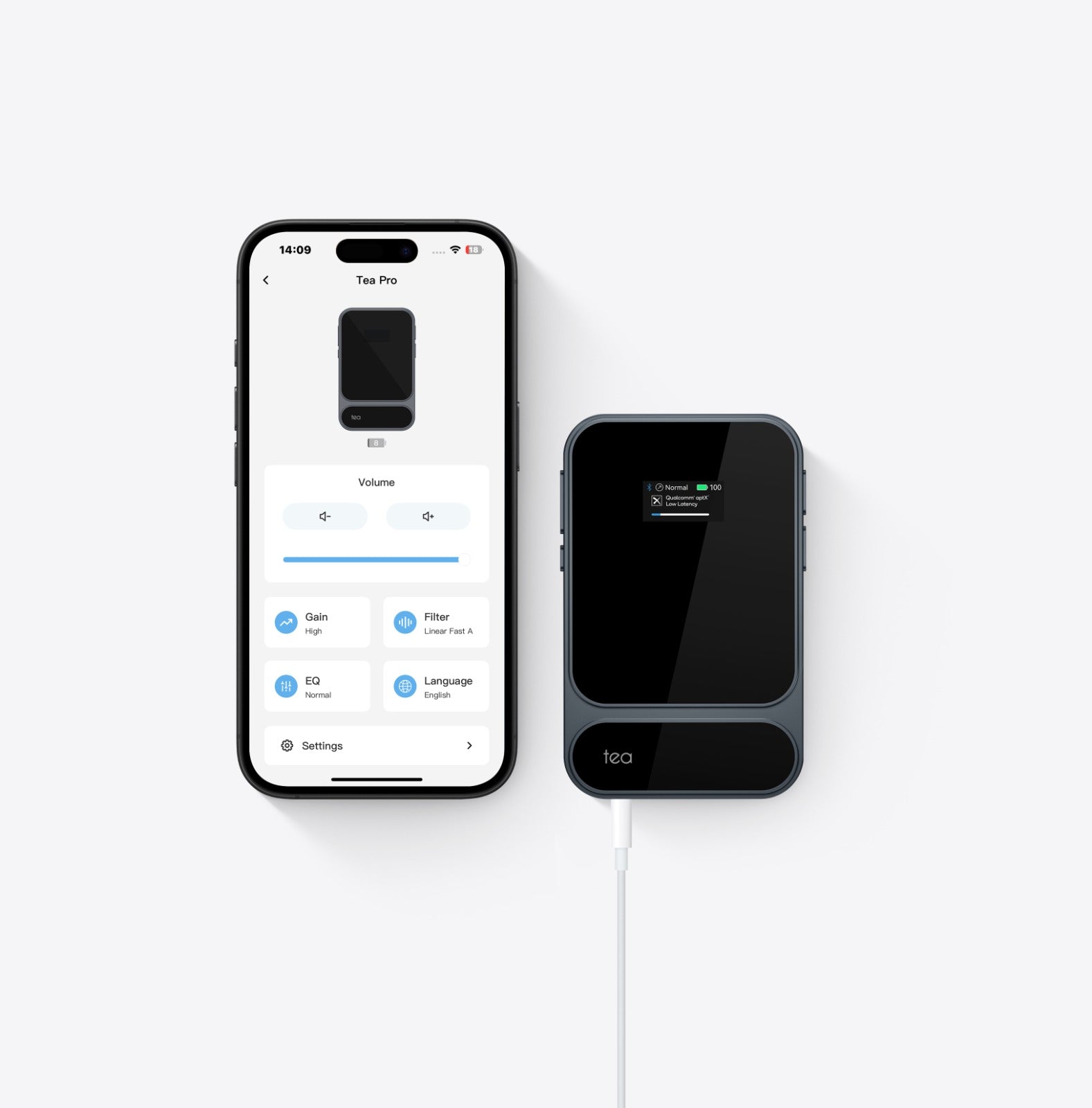 Khadas Tea Pro (3.5mm + 4.4mm超薄磁吸藍芽解碼耳放) Hi-Fi，隨時開啟 ~ 好聲音