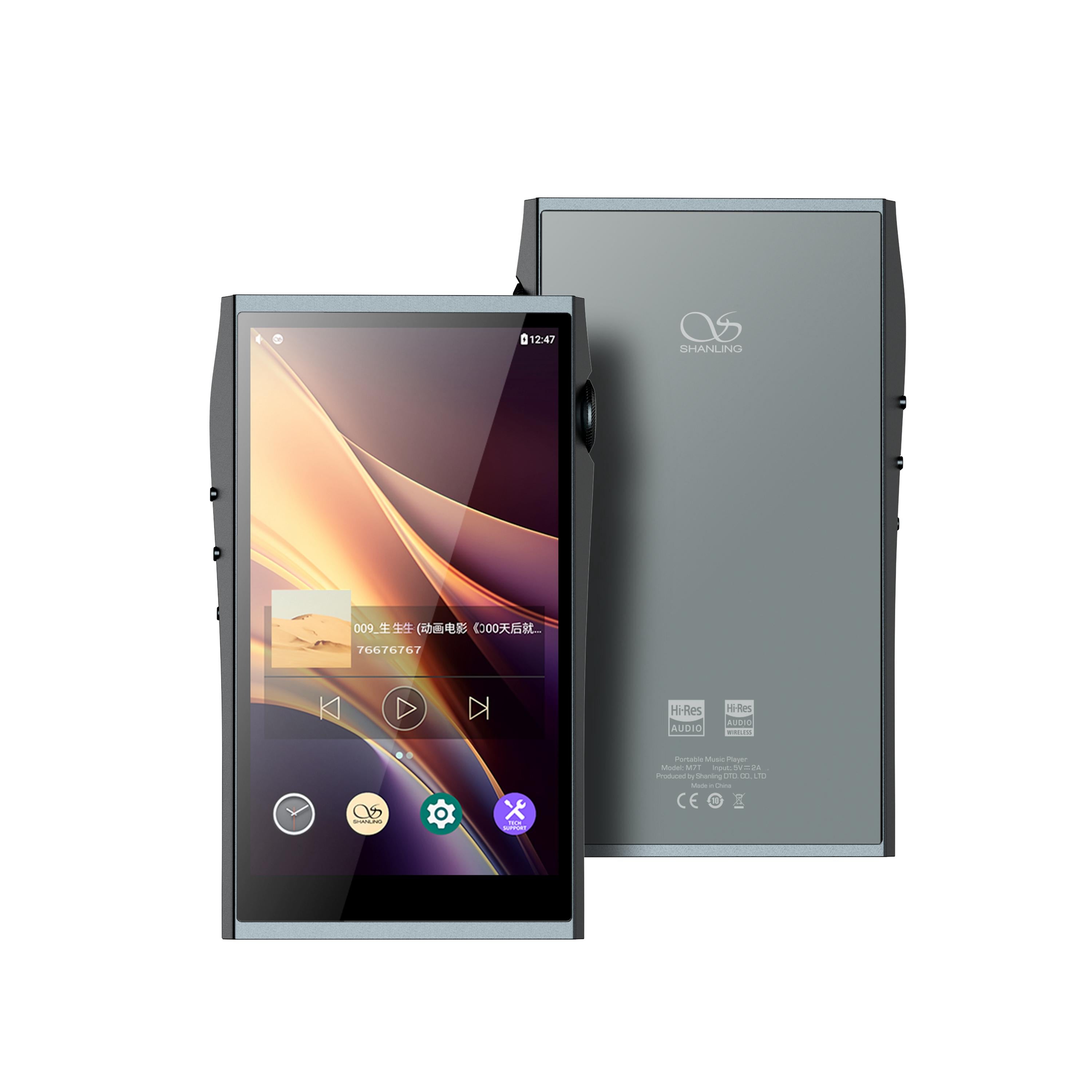Shanling M7T電子管安桌便攜播放器(首批跟送原裝皮套）￼