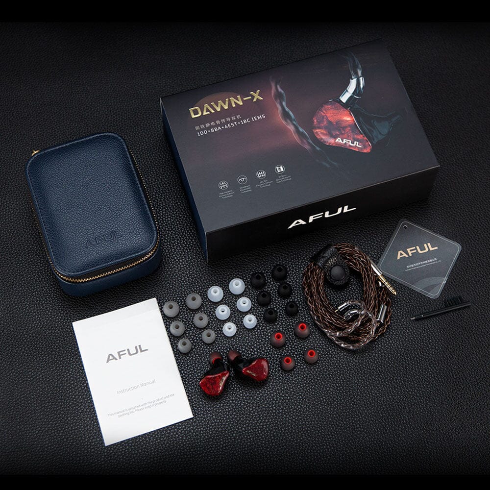 AFUL DAWN-X 1DD+8BA+4EST+1BC Drivers 入耳式耳機