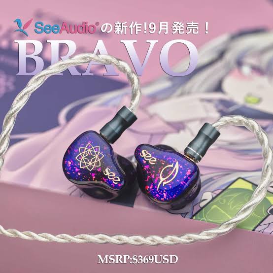 SEEAUDIO BRAVO 3BA+1DD入耳式耳機