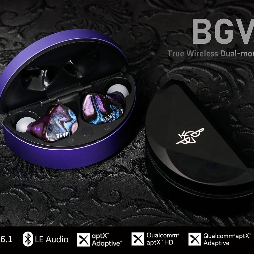 BGVP Q5 True Wireless Earbuds 真無線藍牙耳機(跟機有2pin耳機線）有線或無線也可以