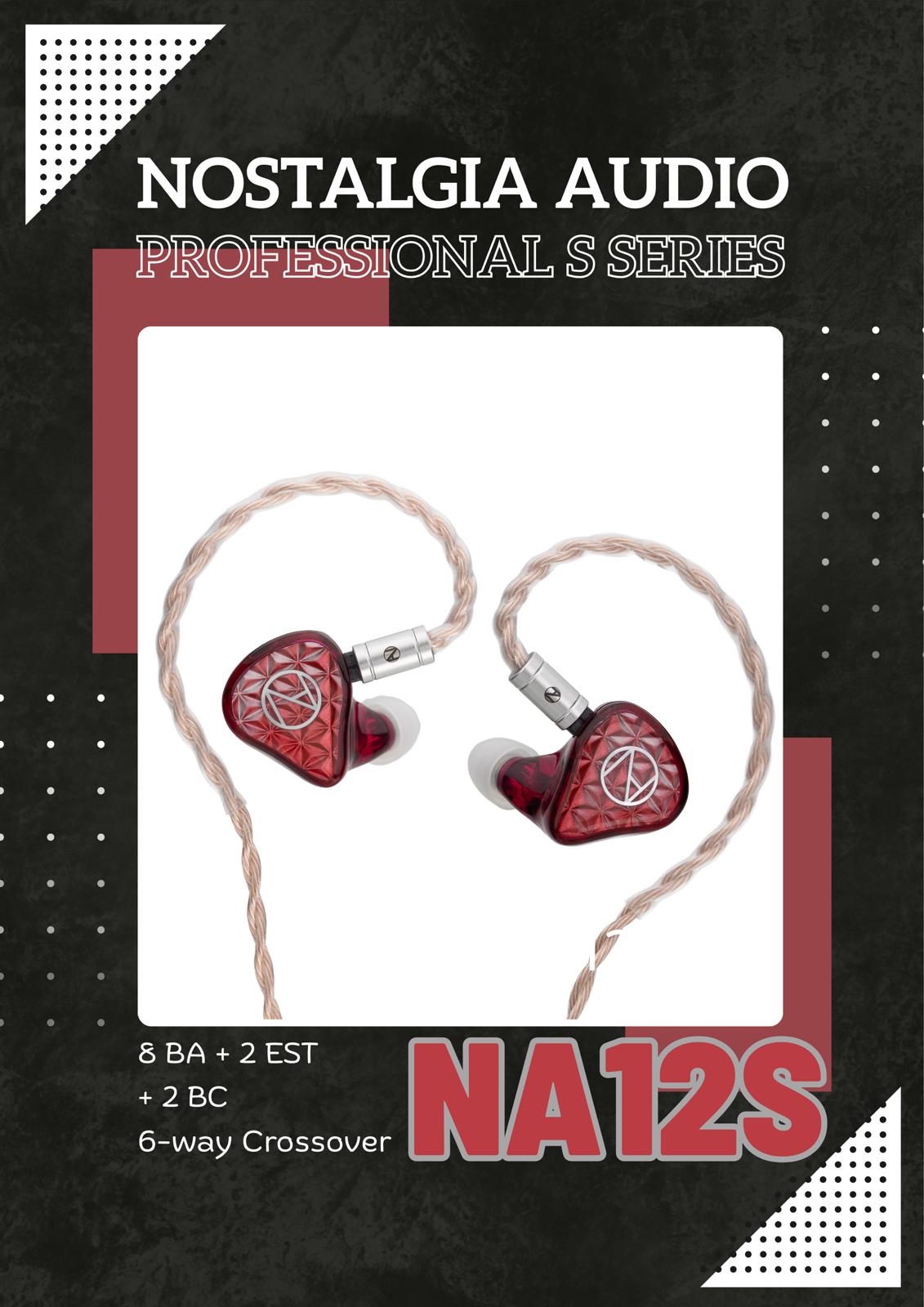 Nostalgia Audio NA 12S (8動鐵、2靜電、雙膜骨傳導單元)入耳式耳機