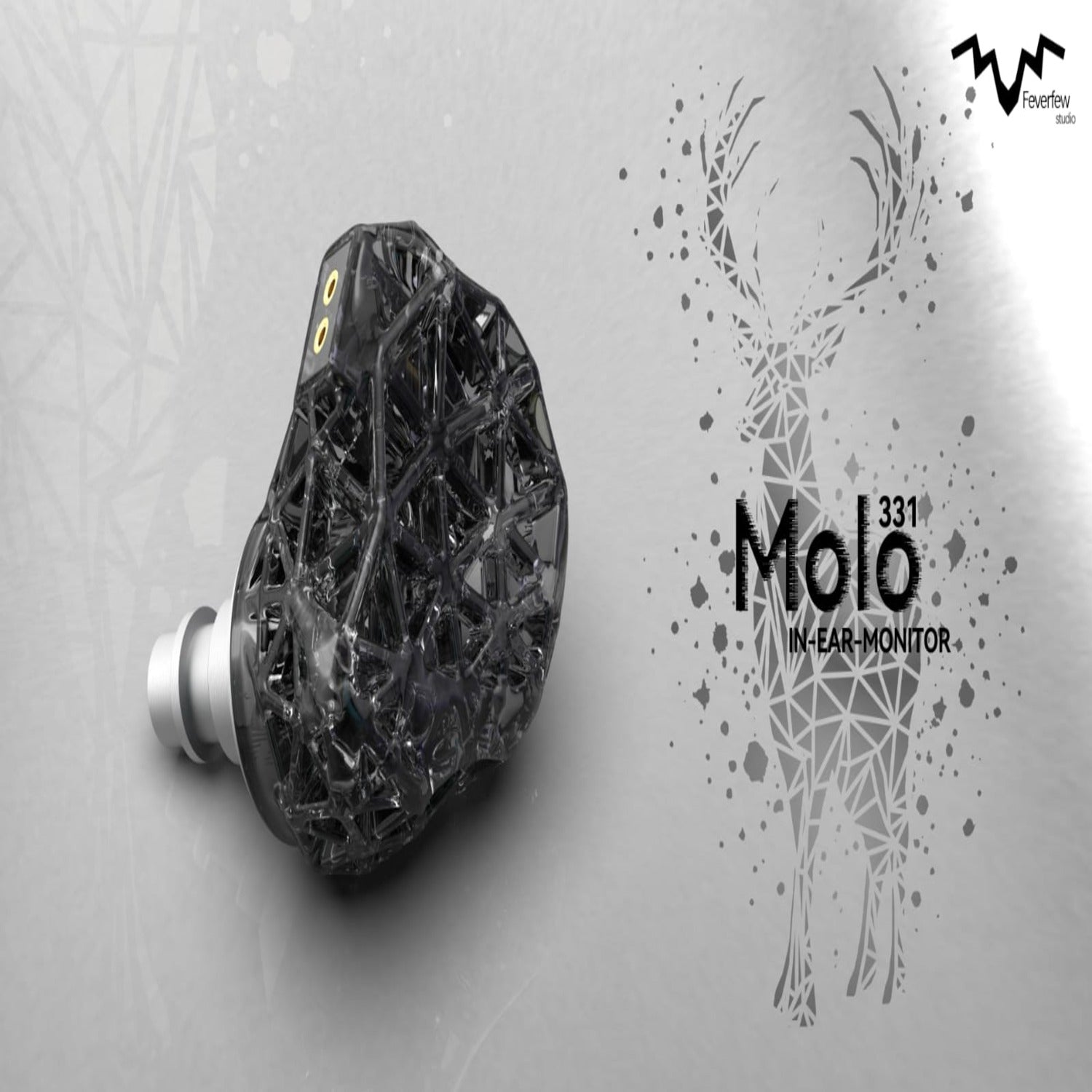 【AS獨家現貨發售！】Feverfew MOLO 331 單動圈入耳式耳機