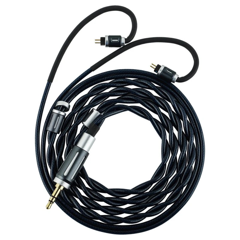 THIEAUDIO Midnix
Premium 4-Core 6N Single Crystal Copper Cable 耳機升級線（可換3.5mm 或 4.4mm )