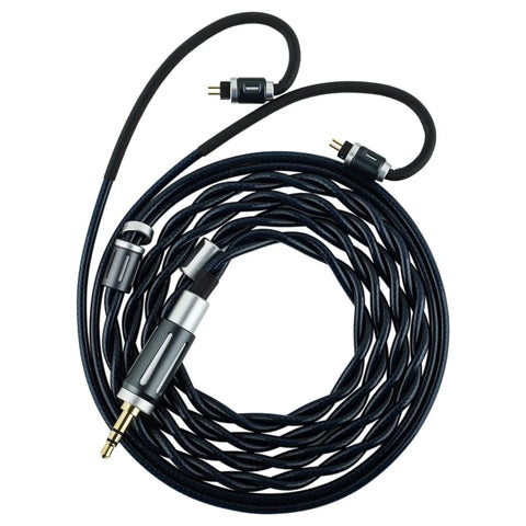 THIEAUDIO Midnix
Premium 4-Core 6N Single Crystal Copper Cable 耳機升級線（可換3.5mm 或 4.4mm )