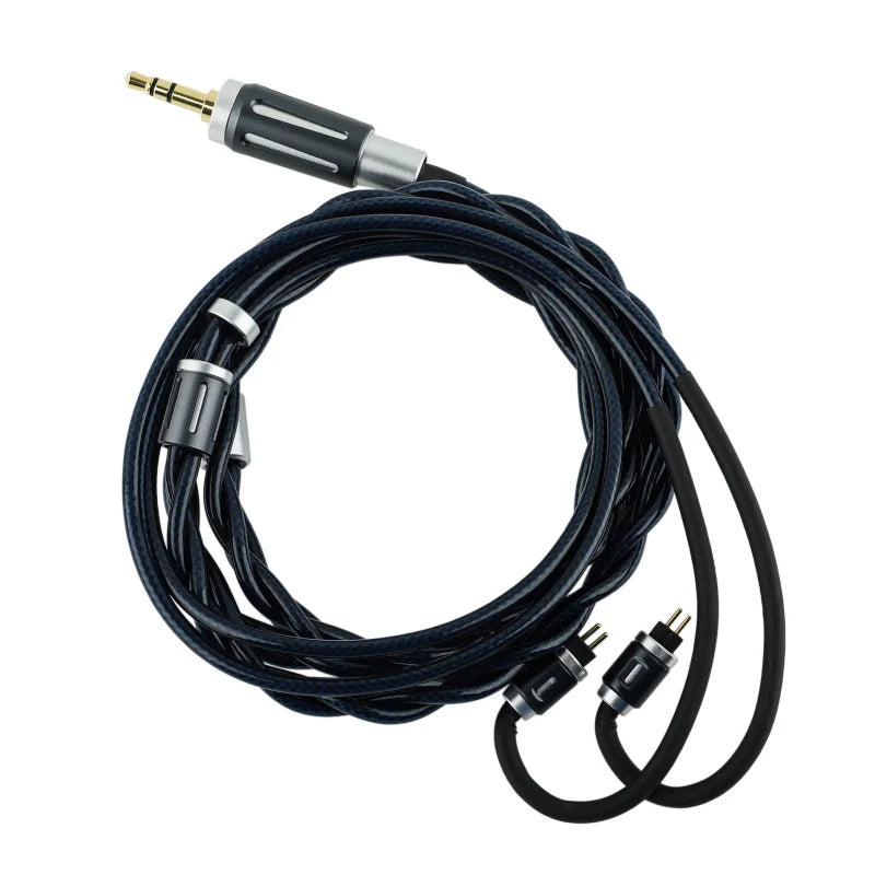 THIEAUDIO Midnix
Premium 4-Core 6N Single Crystal Copper Cable 耳機升級線（可換3.5mm 或 4.4mm )