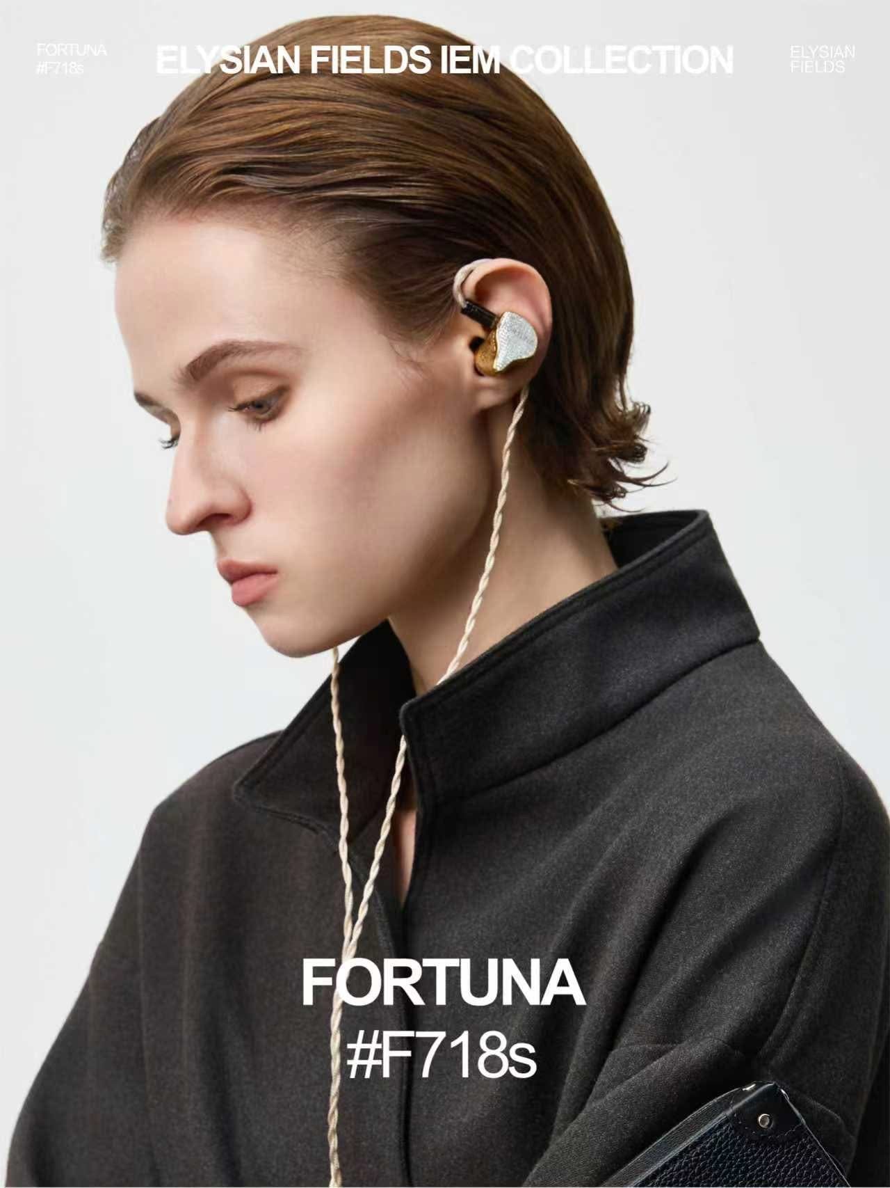EarAcoustic Audio Fortuna F718s 旗艦動圈單元耳機