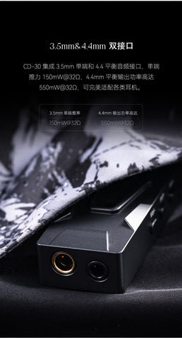 Celest CD-30 ES9039Q2M Portable Digital to Analog Convertor (DAC)