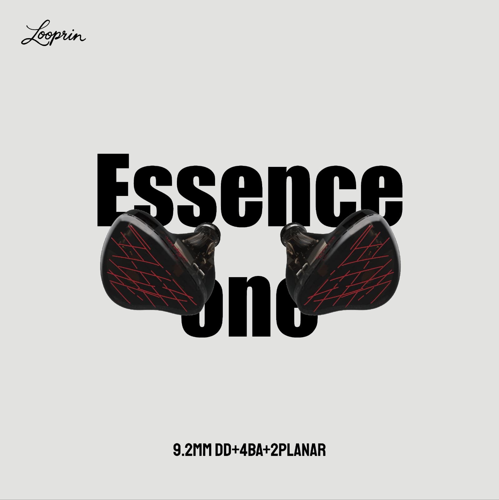 Looprib Essence One 2平板4動鐵2圈 入耳式耳機