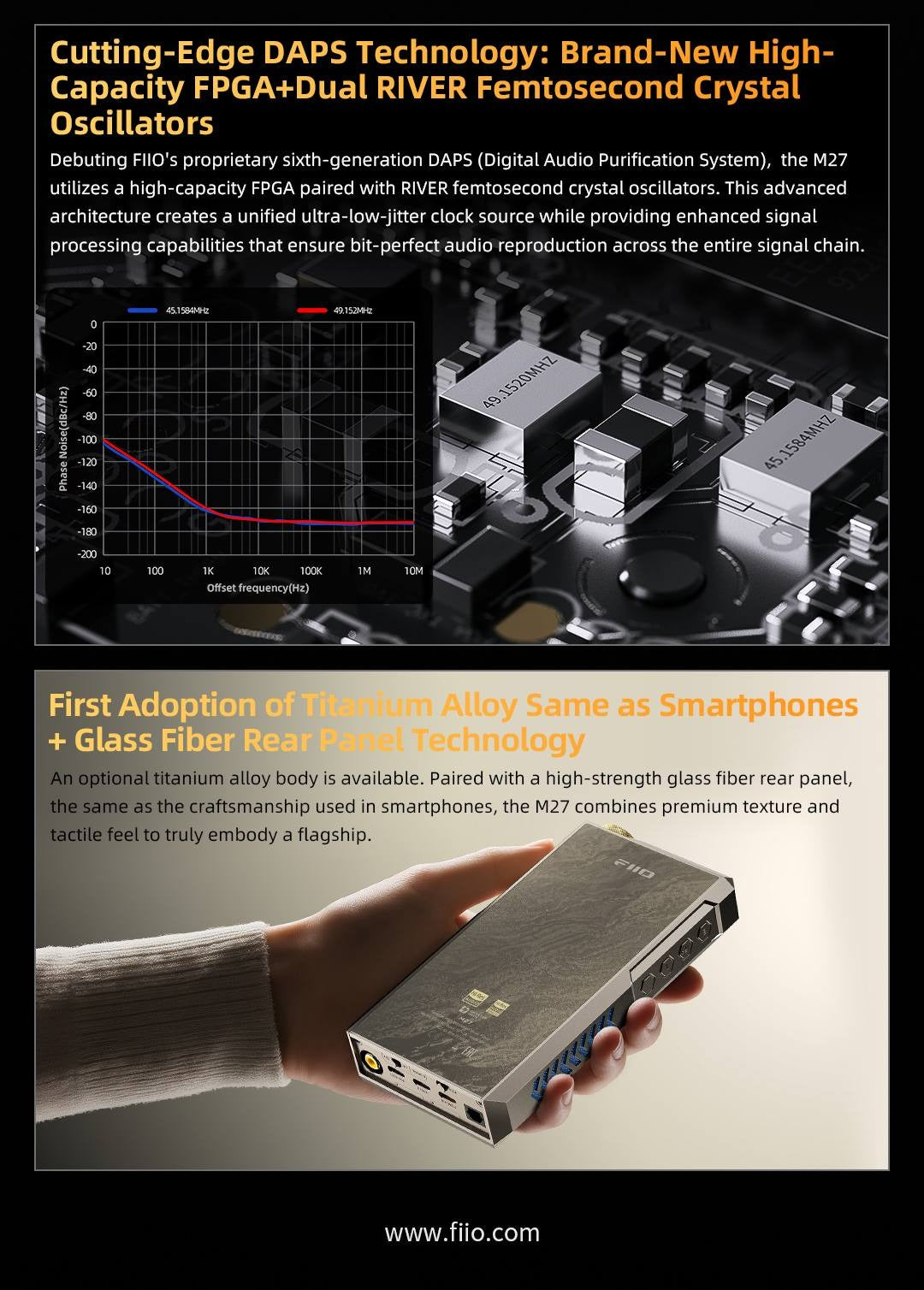 Fiio M27 戰艦級旗艦播放器(月底到貨之後要在明年一月才有貨)￼