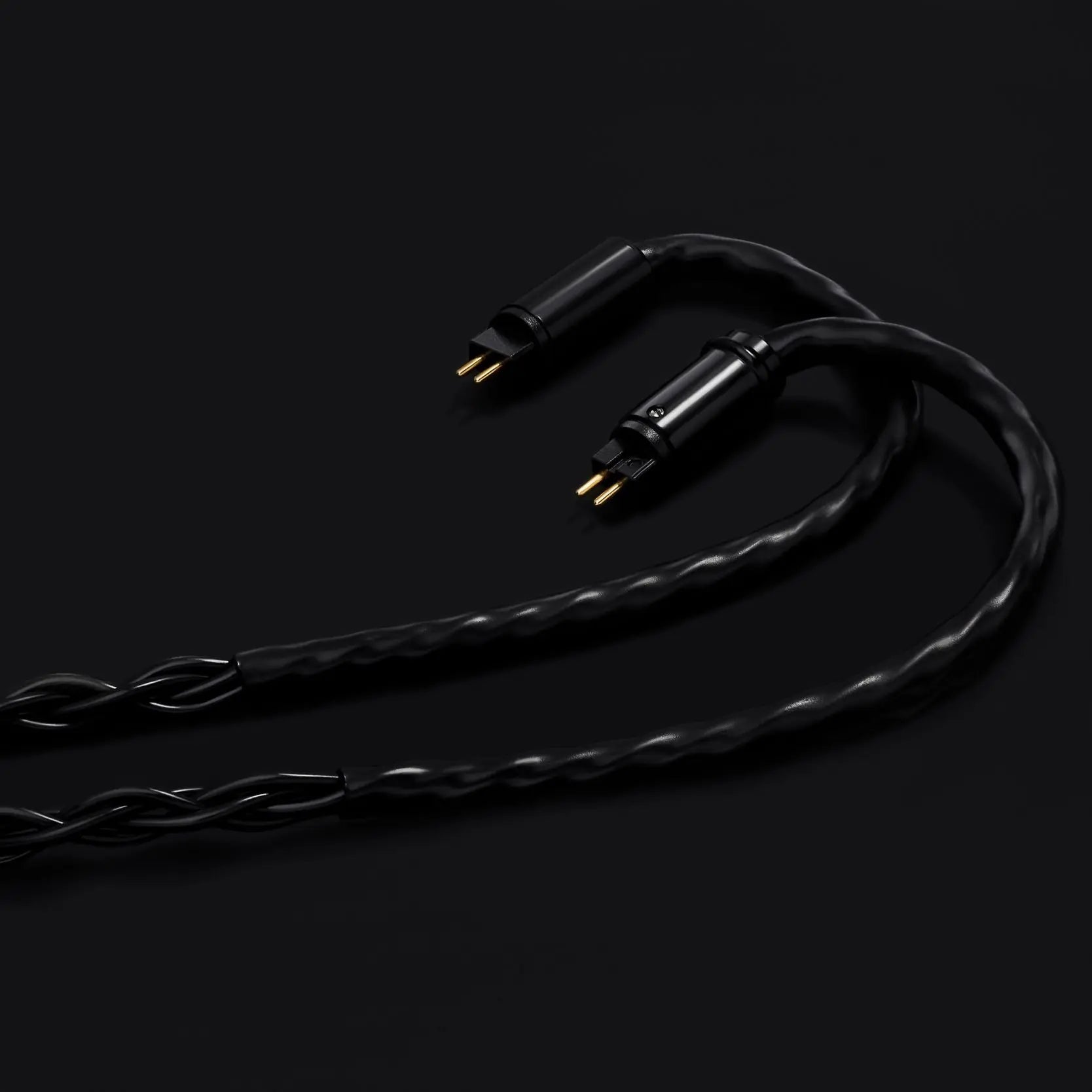 Zikman Rhine Elegance Black Edition — Flagship hand-braided OCC copper audiophile cable