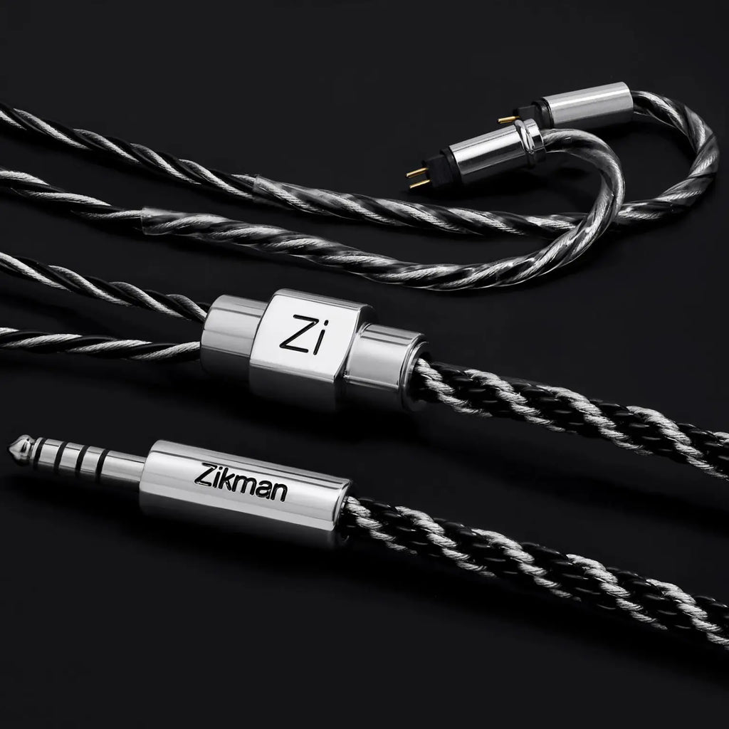Zikman Tiber Elegance MK2 — Flagship Hybrid OCC Copper & Silver Audiophile Cable
