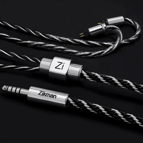 Zikman Tiber Elegance MK2 — Flagship Hybrid OCC Copper & Silver Audiophile Cable