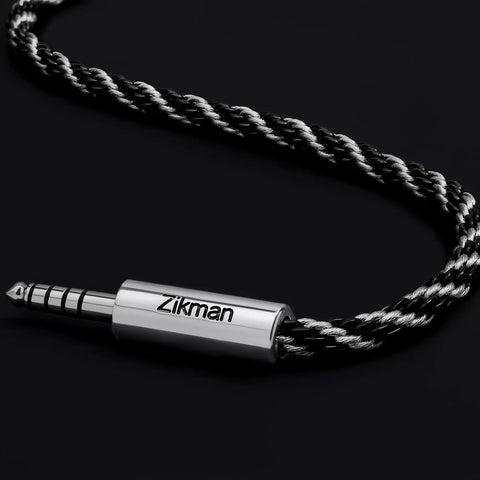 Zikman Tiber Elegance MK2 — Flagship Hybrid OCC Copper & Silver Audiophile Cable