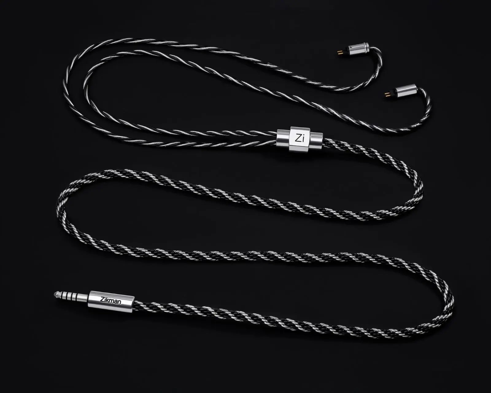 Zikman Tiber Elegance MK2 — Flagship Hybrid OCC Copper & Silver Audiophile Cable